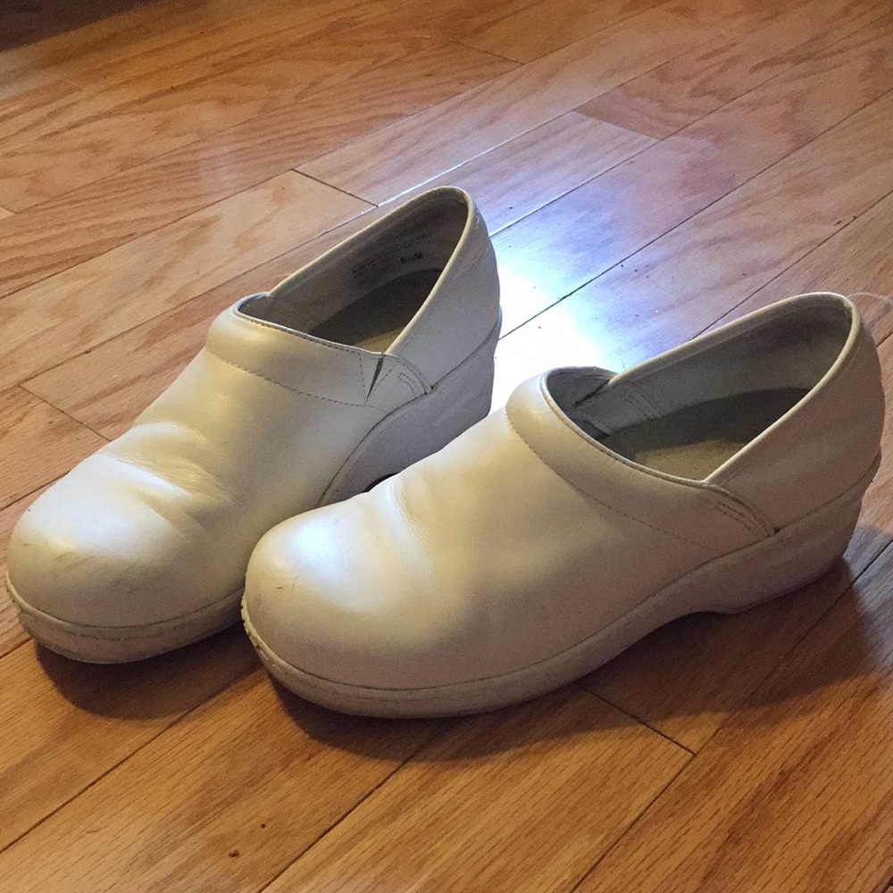 White nursing shoes!